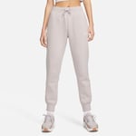 Nike Joggebukse Nsw Phoenix Fleece - Platinum Violet/hvit Dame, størrelse Medium