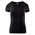 Intelligence Quality Milky WMNS T-Shirt de randonnée pour Femme, Femme, T-Shirt de randonnée, 72948, Noir, m