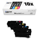 10x Toner for Xerox Workcentre 6025 6027 like 106R02756 - 106R02759 Set CMYK