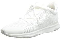 Fitflop VITAMIN FFX KNIT SPORTS TRAINERS Men's, URBAN WHITE MIX, 8.5 UK