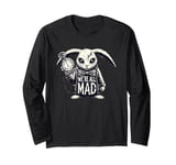 Alice in Wonderland - We're All Mad White Rabbit Mad Hatter Long Sleeve T-Shirt