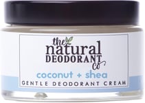 The Natural Deodorant Co, Gentle Cream Coconut & Shea 55g,... 