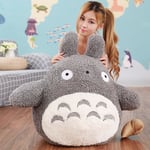 20-70cm Jätteplysch Totoro Leksaker Cartoon Tonari No Totoro Plyschkudde Härliga Stoppade Dockor för Barn Flickor Födelsedagspresenter 50 cm