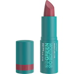 Maybelline New York - Rouge à Lèvres Satiné & Pigmenté - Enrichi en Beurre de Cacao - 86% d'Ingrédients d'Origine Naturelle - Formule Vegan - Butter Cream Green Edition - Teinte : Lagoon (10)