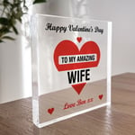 Valentines Gift For Wife Personalised Amazing Wife Gift For Valentines Gift