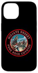 Coque pour iPhone 14 Coyotes punk rock du désert de Mojave