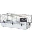 Ambiente 100 rodent cage black / gray bottom