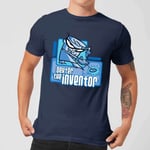 Dexters Lab The Inventor Men's T-Shirt - Navy - S