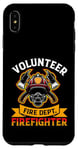 Coque pour iPhone XS Max Emblème de pompier Brave Hero Fire Dept