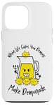 iPhone 13 Pro Max Funny Life Gives You Demons Make Demonade Lemons Lemonade Case