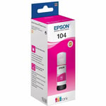 Epson 104 EcoTank Magenta Ink Bottle