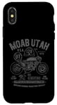 iPhone X/XS Moab Utah Route U-128 Colorado River Retro Motorcycle Design Case