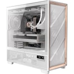 Antec FLUX Pro Gaming Case w/ Glass Side, E-ATX, Multi Vent Design, Me