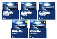 Pack 20 Lames GILLETTE MACH3 TURBO Recharge Rasoir Gilette Match 3 Match3 Mach 3