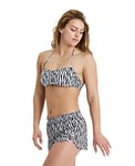 arena Short de Plage Allover pour Femmes, Black Multi, S