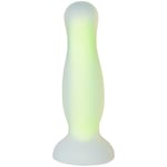 baseks Glow in the Dark Gul Medium Analdildo - Gul