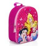 Sac À Dos 3D Disney Princesses Rose Pour L'École Maternelle Temps Libre