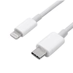 Cable de charge USB-C vers Lightning 1 mètre compatible pour iPhone XR vers iMac 21.5" 2019 - Marque Yuan Yuan