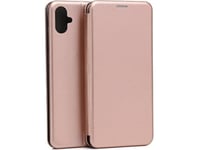 Beline Beline Etui Book Magnetic Samsung A05 Różowo-Złoty/Rose Gold