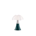 Martinelli Luce - Minipipistrello Cordless Table Lamp, Agave Green - Dimbar - Portabla lampor - Gae Aulenti - Grön