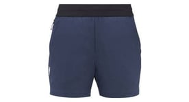 Short de randonnee femme millet wanaka stretch bleu