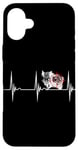 iPhone 16 Plus Wild Boar Hunting Razorback Target Heartbeat EKG Pulse Beat Case