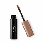 KIKO Milano Eyebrow Fibers Coloured Mascara 04 | Mascara Coloré Avec Fibres Pour Peigner Et Remplir Les Sourcils, Fini Brillant