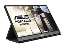 ASUS ZenScreen GO Portable Gaming Monitor 15.6" 1080P FHD Laptop Monitor (MB16AHP) - IPS USB-C & HDMI Travel Monitor, Built-in Battery w/Smart Cover, External Monitor For PC Macbook Phone PS4 Switch