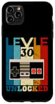 iPhone 11 Pro Max Level 30 Unlocked: Vintage Video Game Controller 30 Birthday Case