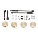 Suitable for Axial SCX24 90081 Widened Axle Brass Counterweight Accessories R9B3