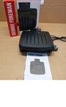 George Foreman 28300 Immersa Small Electric Grill, Black. J631.