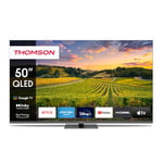 THOMSON 50" (126cm) QLED Central Stand - Google TV(Android 11) - Youtube, Prime Video - 50QG5C14-2024