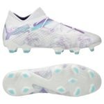 PUMA Future 7 Ultimate Fg/ag Brilliance - Hvit/sort/spring Lavender Dame Limited Edition, størrelse 42