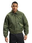 Brandit Men's CWU Jacket, Oliv, 4XL