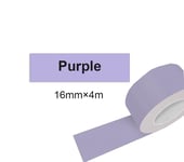 16mm * 4m Ruban D'étiquettes Pour MakeID L1 Bluetooth Thermique Étiquette Imprimante L1-A Pocket Maker Sans Encre Impression Autocollant pour Bureau À Domicile - Type Purple