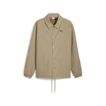 PUMA Veste de Coach Homme M Oak Branch Beige