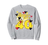 Disney Mickey & Friends 40 Year Old Birthday Boy Sweatshirt