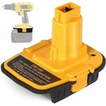 DM18D DCA1820 Batteriadapter med USB-port för Dewalt 20V/18V och Milwaukee M18 18V Litiumjonbatterier, Kompatibel med DCB204 DCB205 Batterier