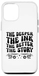 Coque pour iPhone 13 Pro Plus l'encre est profonde, meilleure est l'histoire du tatoueur