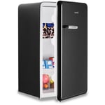 Retro Refrigerateur Sous Plan 93L Froid statique L48.8cm x H83.5cm-41dB-Noir - Comfee