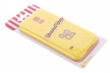 Original Candy Crush Scented Silicone Phone Case Lemon Yellow for Samsung S5