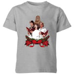 Star Wars Jedi Carols Kids' Christmas T-Shirt - Grey - 11-12 ans