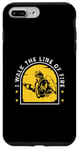 iPhone 7 Plus/8 Plus I Walk The Line Of Fire Awesome Fire Marshal Fire Department Case