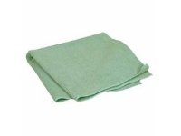 Handduk 40x40 cm Microfiber Stickad Nordisk Miljömärkning Grön,10 st/pk