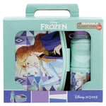 Set Arrière To School Bouteille De Plastique De 380 ML Frozen Ice Magie