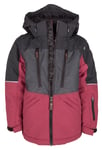 Lindberg Kids' Alpine Winter Jacket Black/Cerise, 120