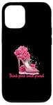 Coque pour iPhone 15 Think Pink Walk est fière de sensibiliser au cancer du sein