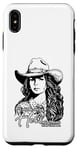 Coque pour iPhone XS Max Je suis le seul enfer que ma mère ait jamais élevé, cowgirl