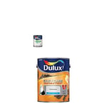 Dulux Quick Dry Eggshell Paint, 750 ml (Pure Brilliant White) Easycare Washable and Tough Matt (Polished Pebble)