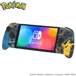 HORI Split Pad Pro Lucario et Pikachu Manette mode portable pour Nintendo Switch et Nintendo Switch modèle OLED - Licence officie